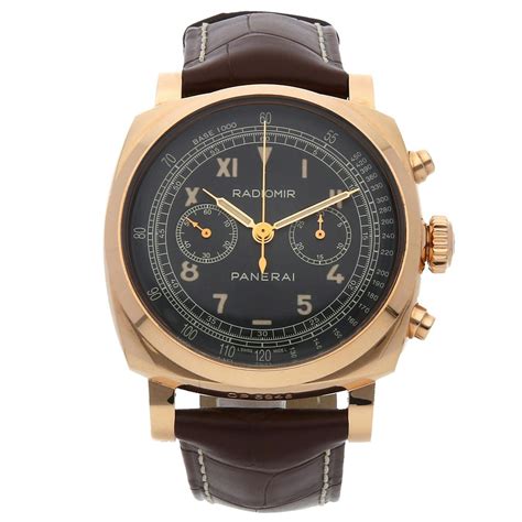 panerai radiomir 1940 chronograph oro rosso